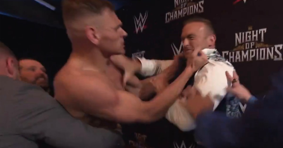 Gunther Gets Into Physical Altercation With Nick Aldis After WWE Night of Champions Loss