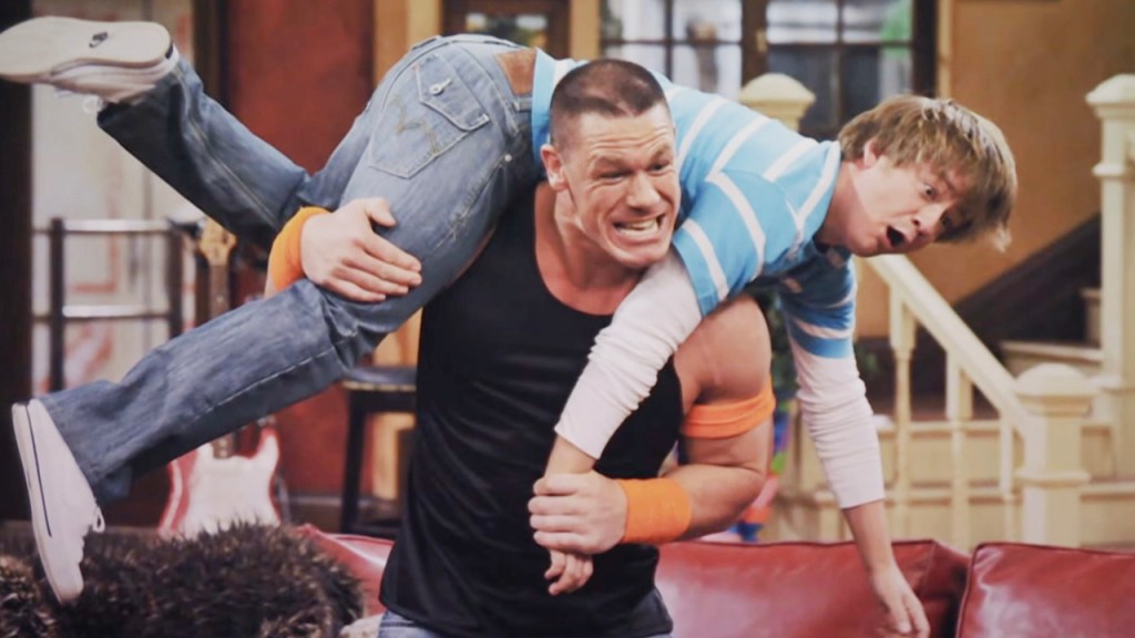 John Cena Discovers Surprising Fact About ‘Hannah Montana’ Co-Star Jason Earles