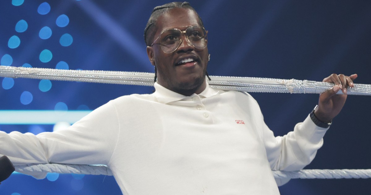 Lil Yachty Delivers The People's Elbow to Ricky Saints at WWE Night of Champions