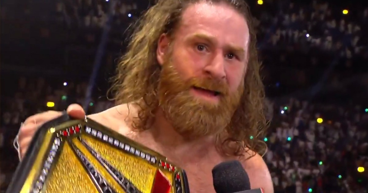 Sami Zayn Breaks Silence After Shocking WWE Championship Win