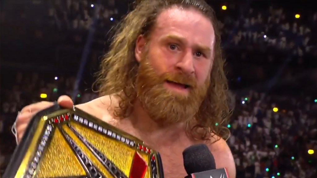Sami Zayn Gives Emotional Speech After Shocking WWE Championship Win