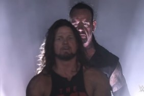 the undertaker aj styles wwe