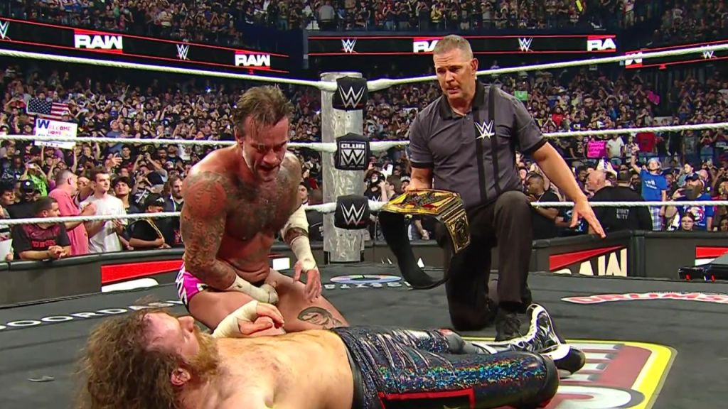 CM Punk defeats Sami Zayn for WWE Championship on RAW