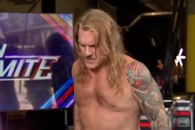 Chris Jericho during backstage brawl with Tommaso Ciampa at AEW Dynamite