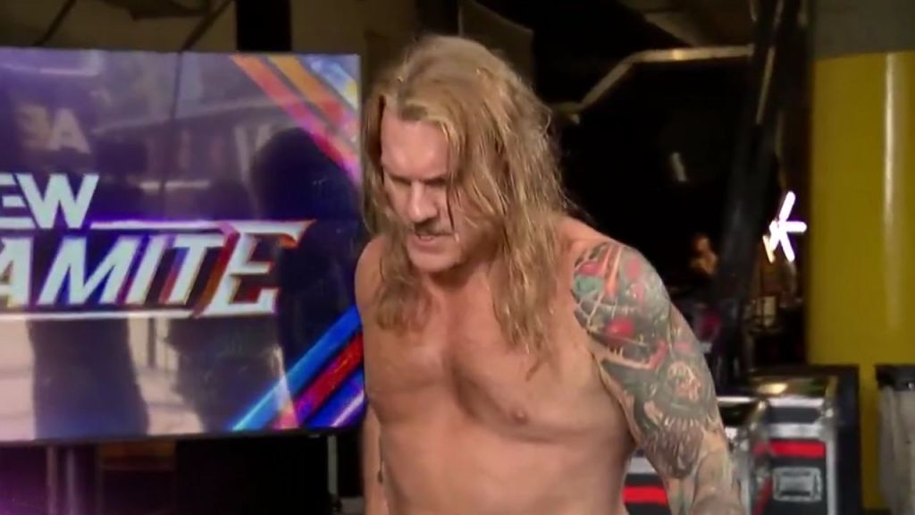 AEW Star Nearly Uses Power Tool on Chris Jericho During Dynamite Backstage Brawl