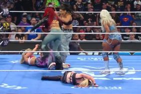 Jade Cargill, Michin and B-Fab attack Charlotte Flair and Alexa Bliss on WWE SmackDown