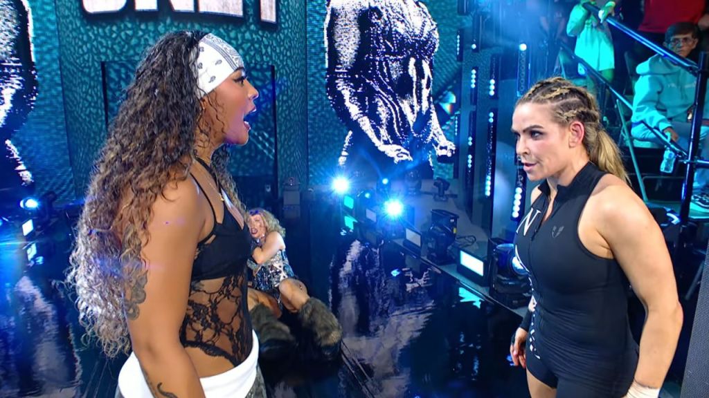 Jaida Parker confronts Natalya aka Nattie at WWE NXT