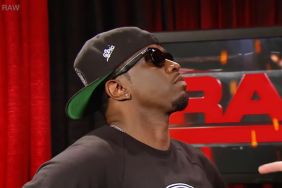 Sean Combs aka P. Diddy on WWE RAW