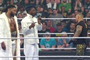 Trick Williams, Lil Yachty and Carmelo Hayes on WWE SmackDown