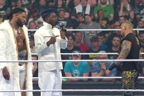 Trick Williams, Lil Yachty and Carmelo Hayes on WWE SmackDown
