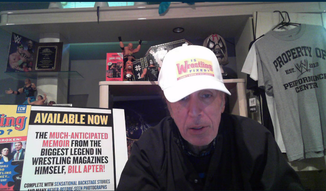 Bill Apter w/ Promotional Hat