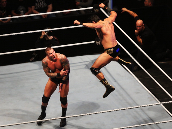 Bad News Barrett vs Randy Orton