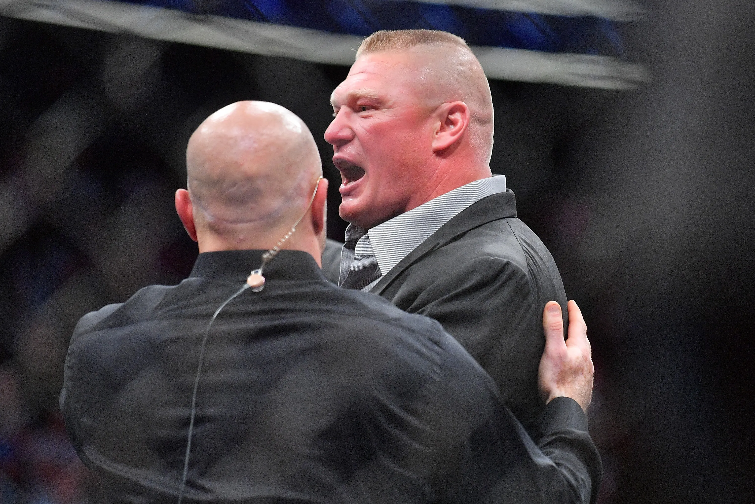 Brock Lesnar & Daniel Cormier @ UFC 226