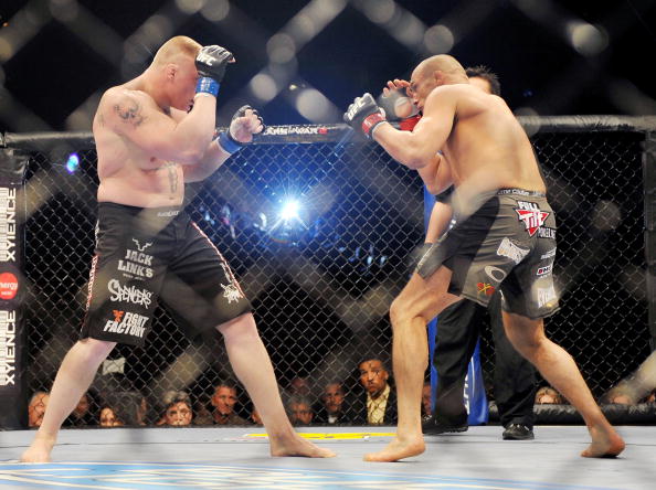 Lesnar vs Couture
