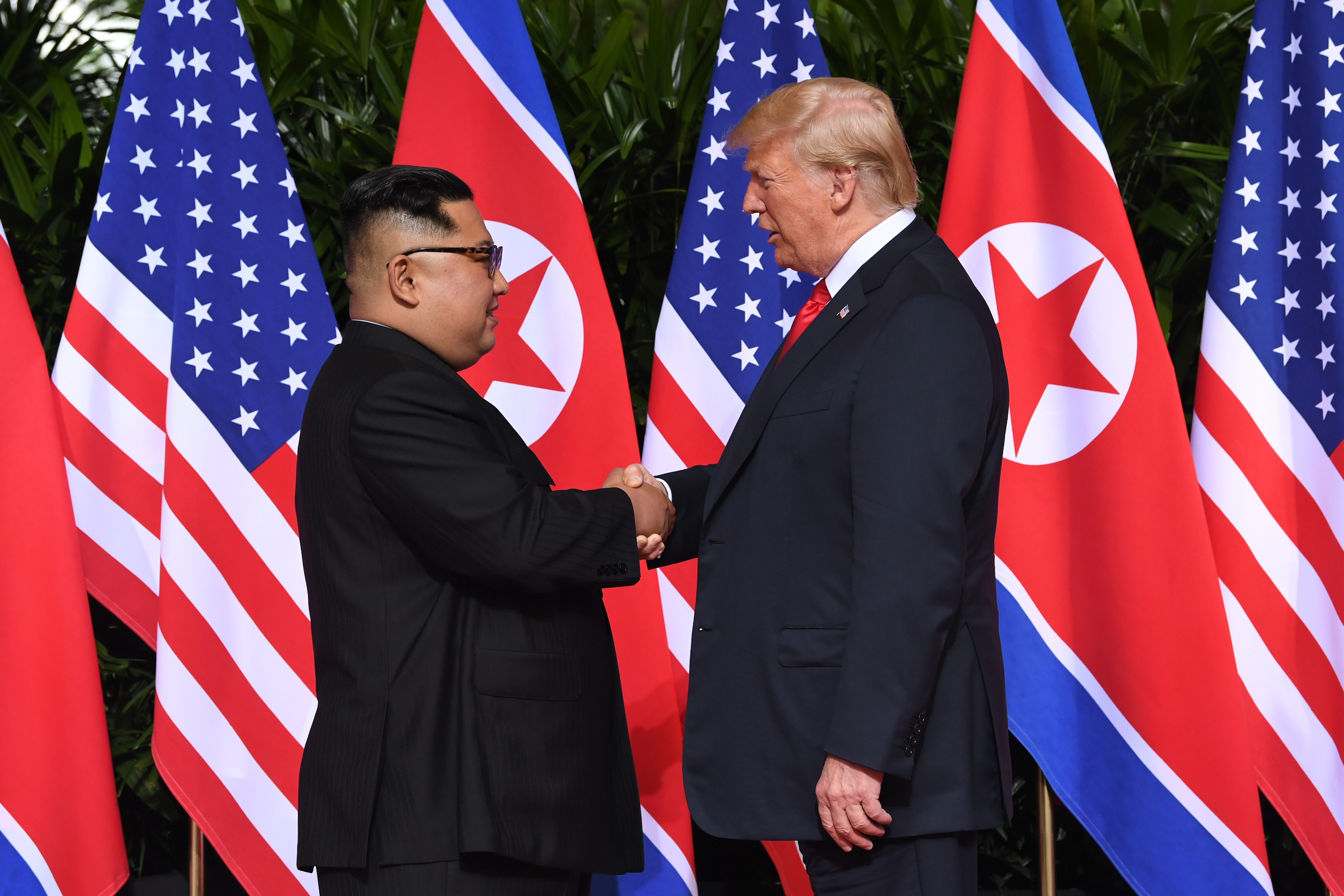 Donald Trump Meets Kim Jong-un