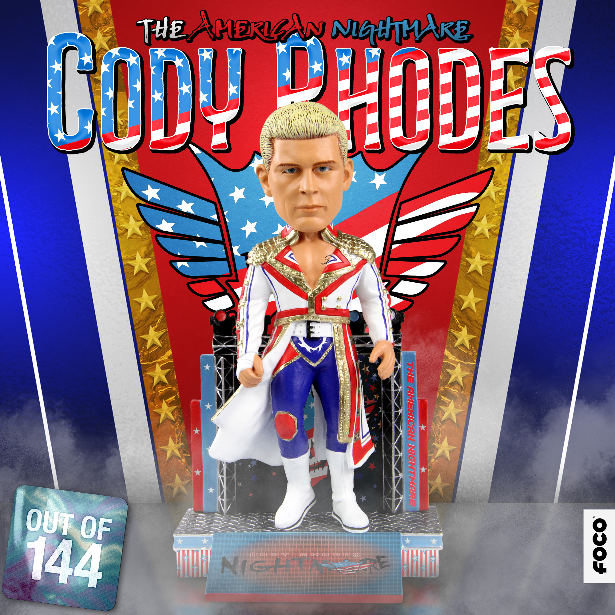 Wwe Cody Rhodes Bobblehead