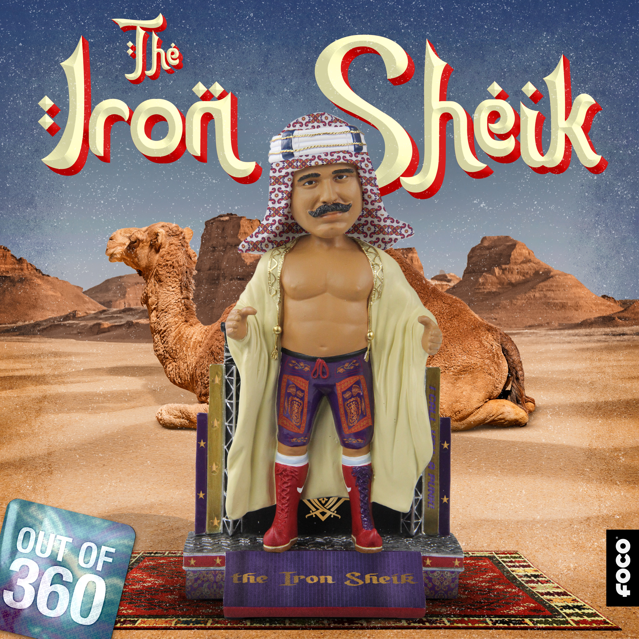 Wwe The Iron Sheik Bobblehead