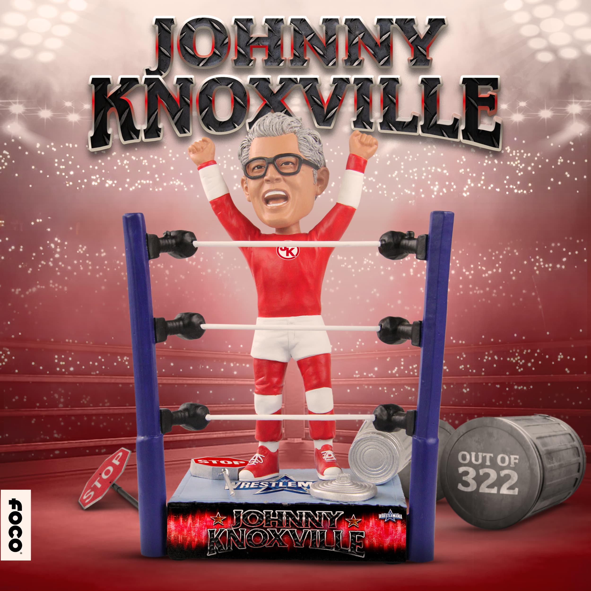 Wwe Johnny Knoxville Bobblehead