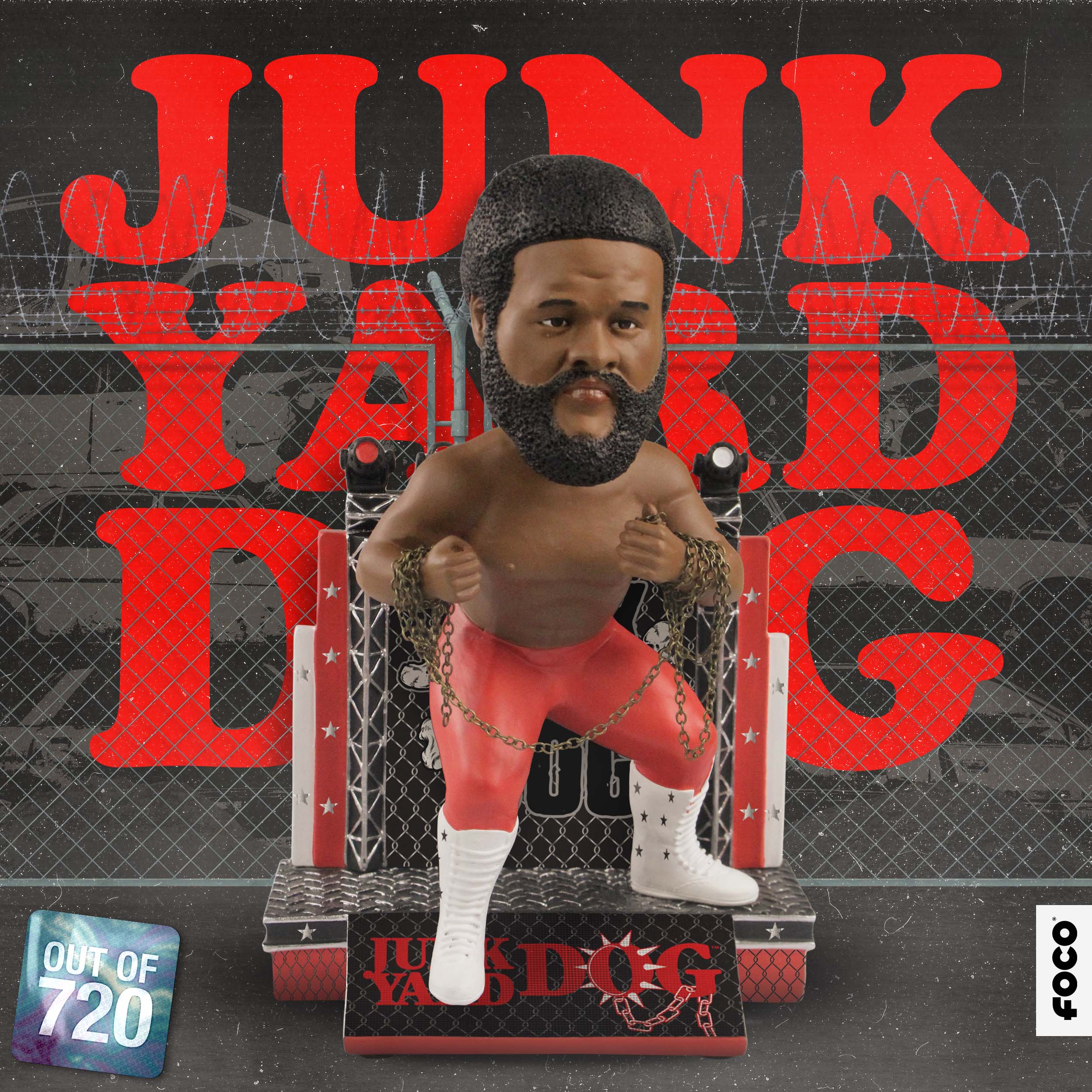 Wwe Junkyard Dog Bobblehead