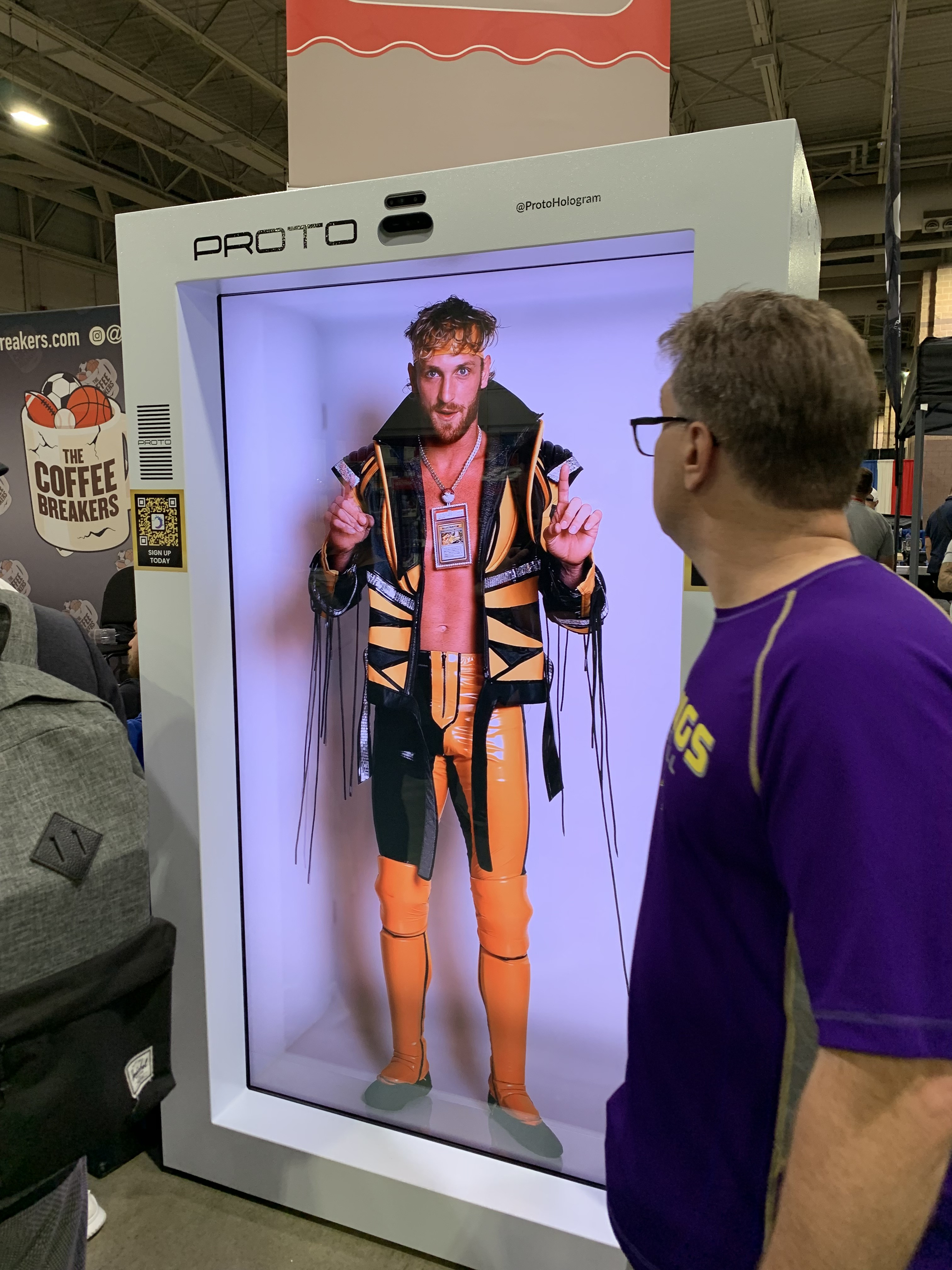 Logan Paul Pokemon Card Hologram