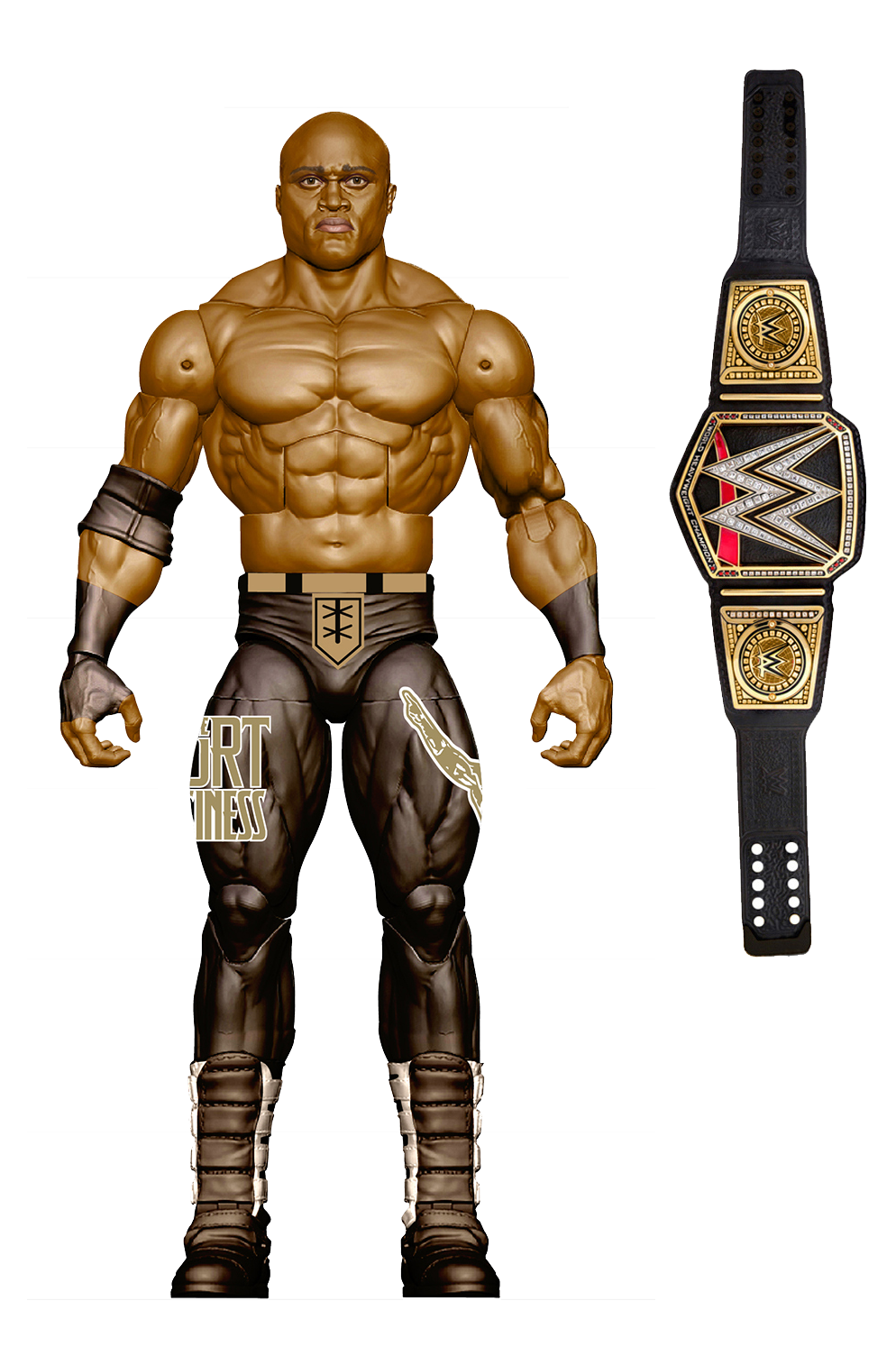 ポスターフレーム WWE GCL49 Elite Collection Bobby Lashley Deluxe Action Figure with  Realistic Facial Detailing, Iconic Ring Gear  Accessories, Multicoloured 