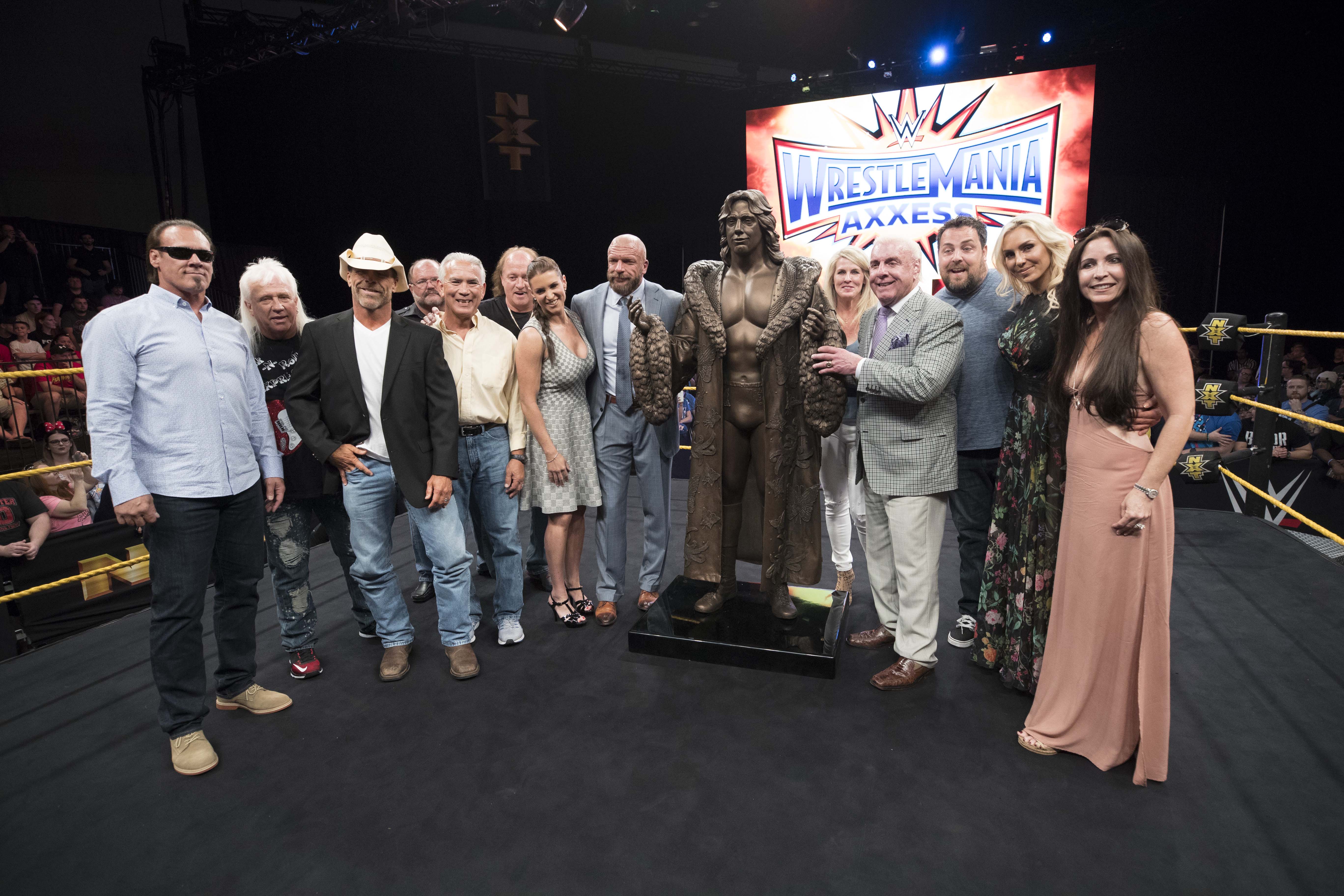 Ric Flair Statue Unveiling 2