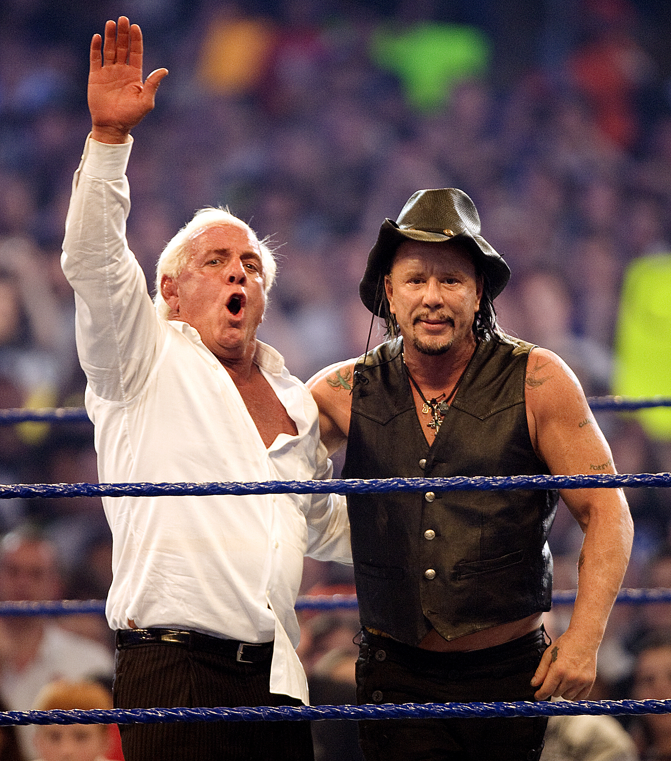 Ric Flair & Mickey Rourke