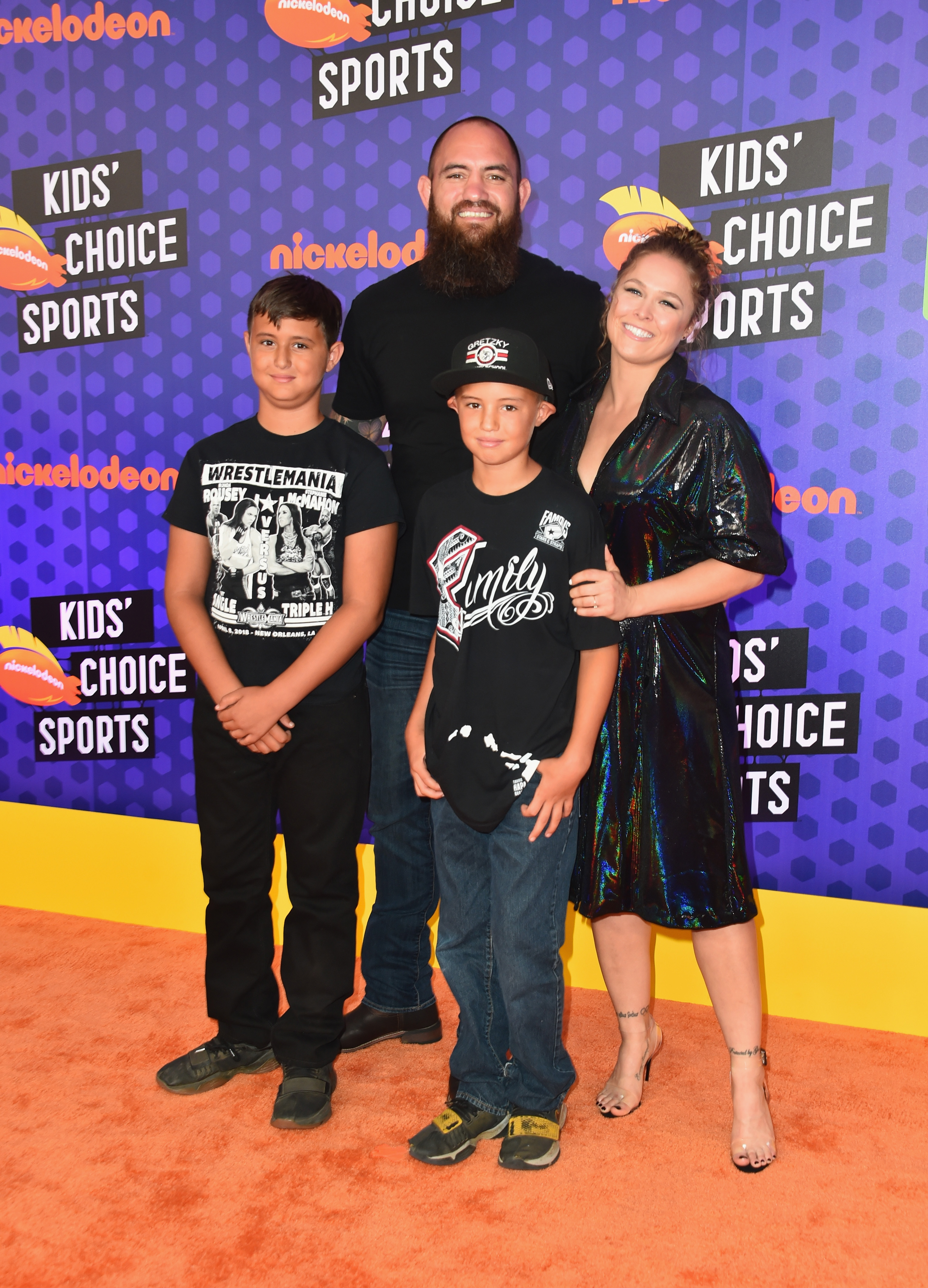 Ronda Rousey & Family