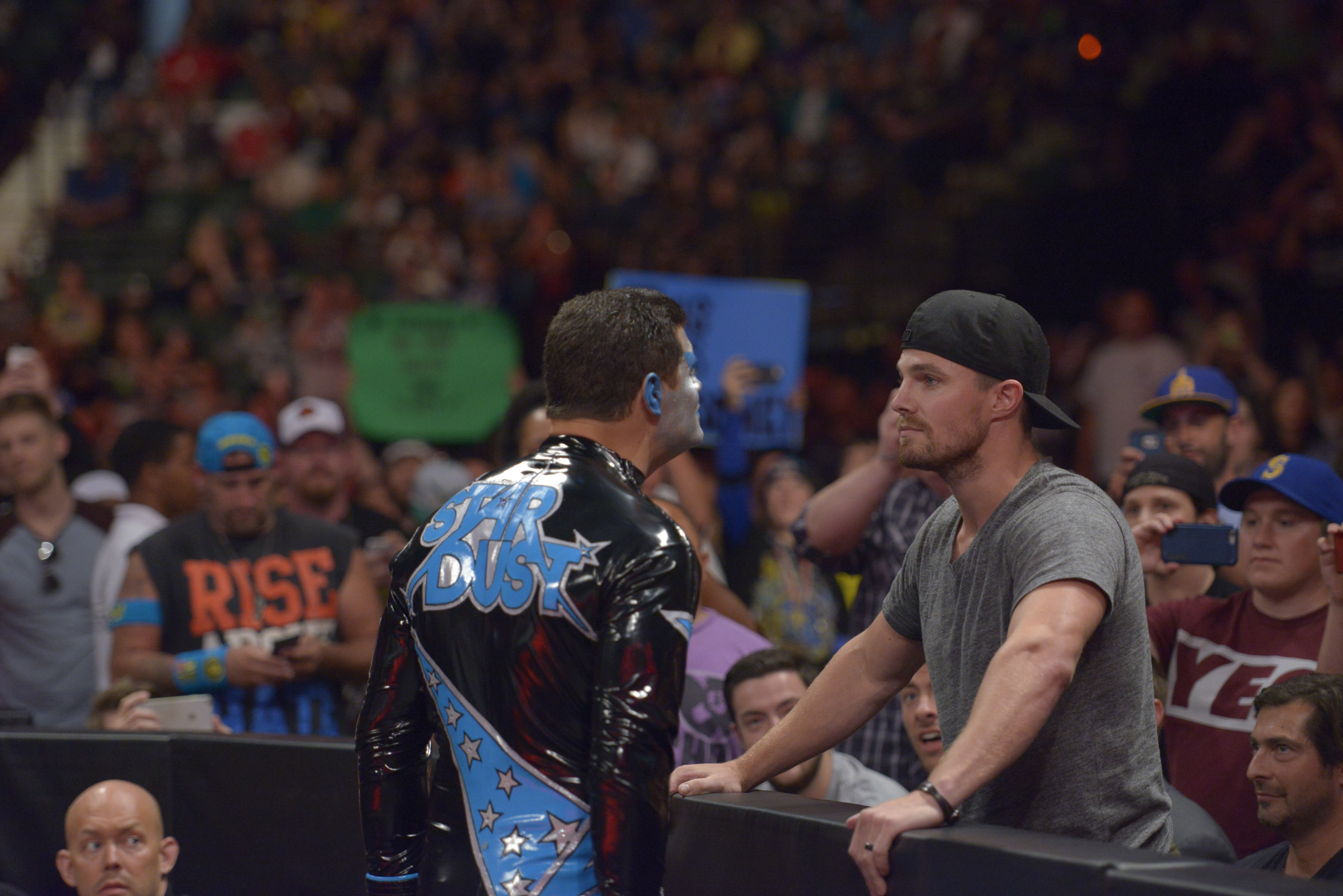 Stephen Amell and Stardust