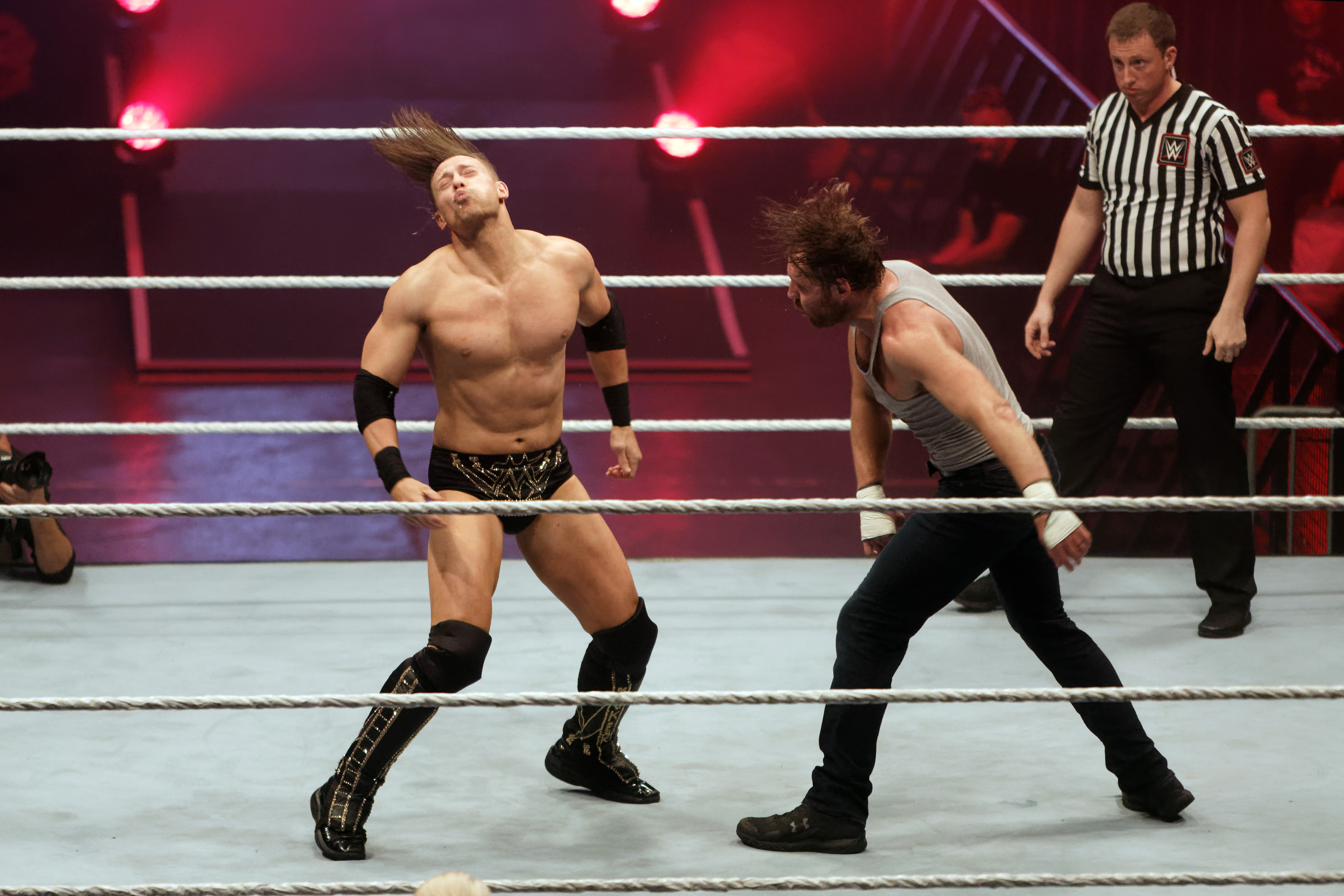 The Miz vs Dean Ambrose