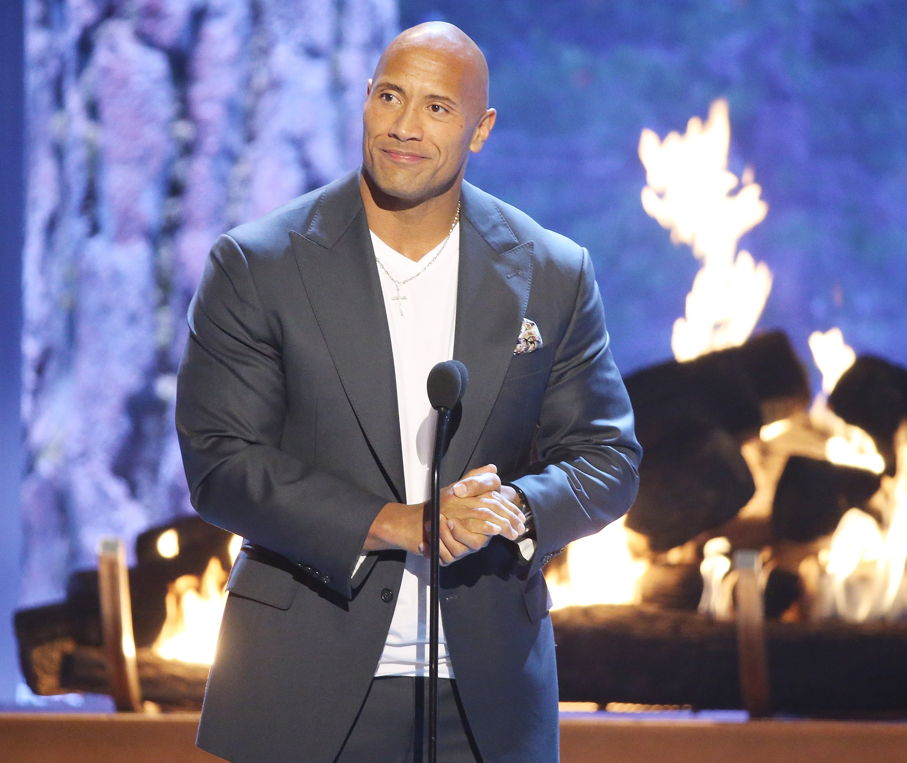 The Rock is creating a wrestling comedy show based on his life with Will  Ferrell