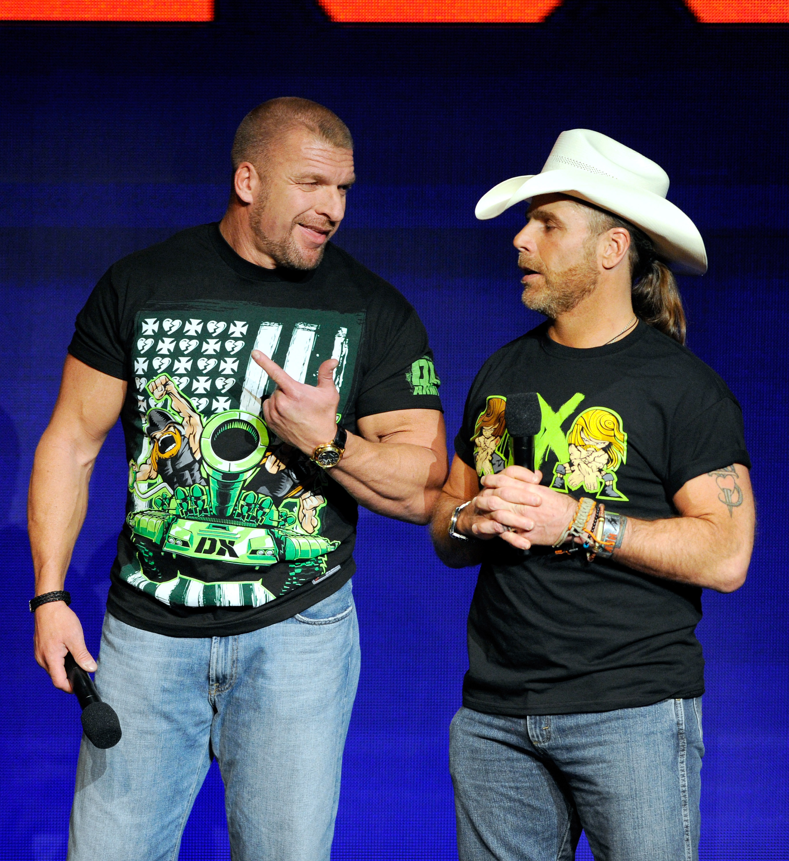 Triple H & Shawn Michaels