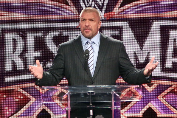 Triple H at the WrestleMania 30 Press Conference