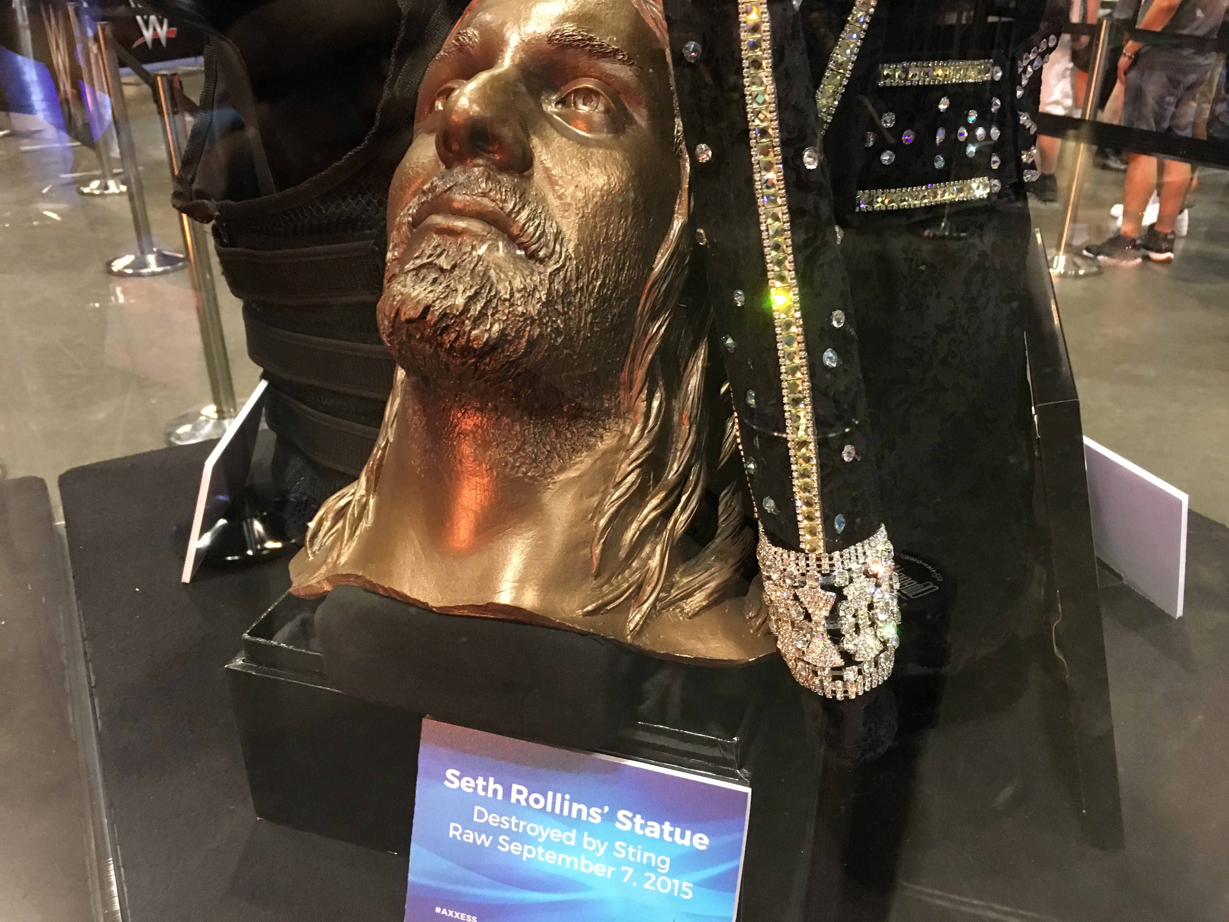 Seth Rollins Statue Head