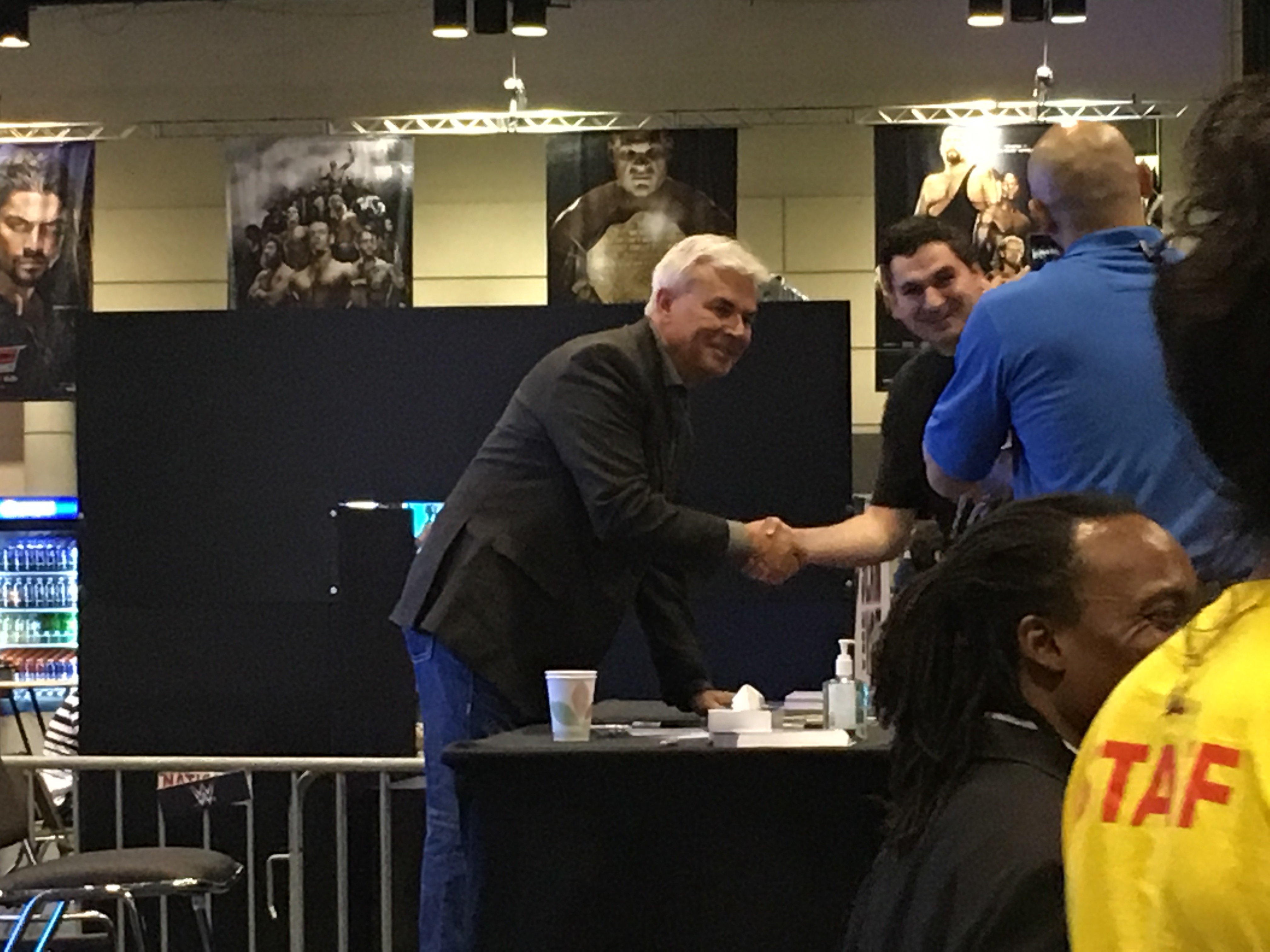Eric Bischoff With Fans