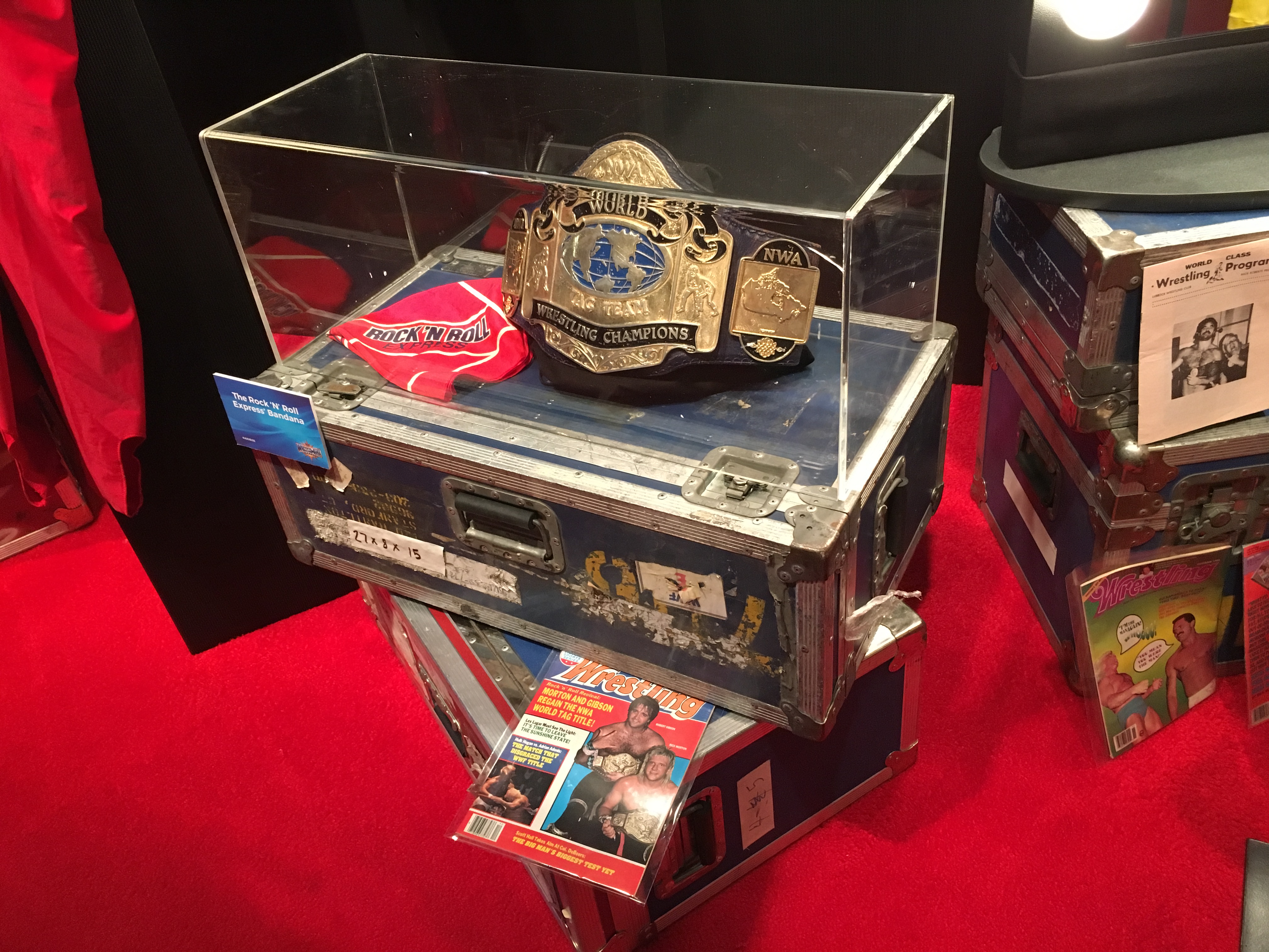 WWE Hall Of Champion Display