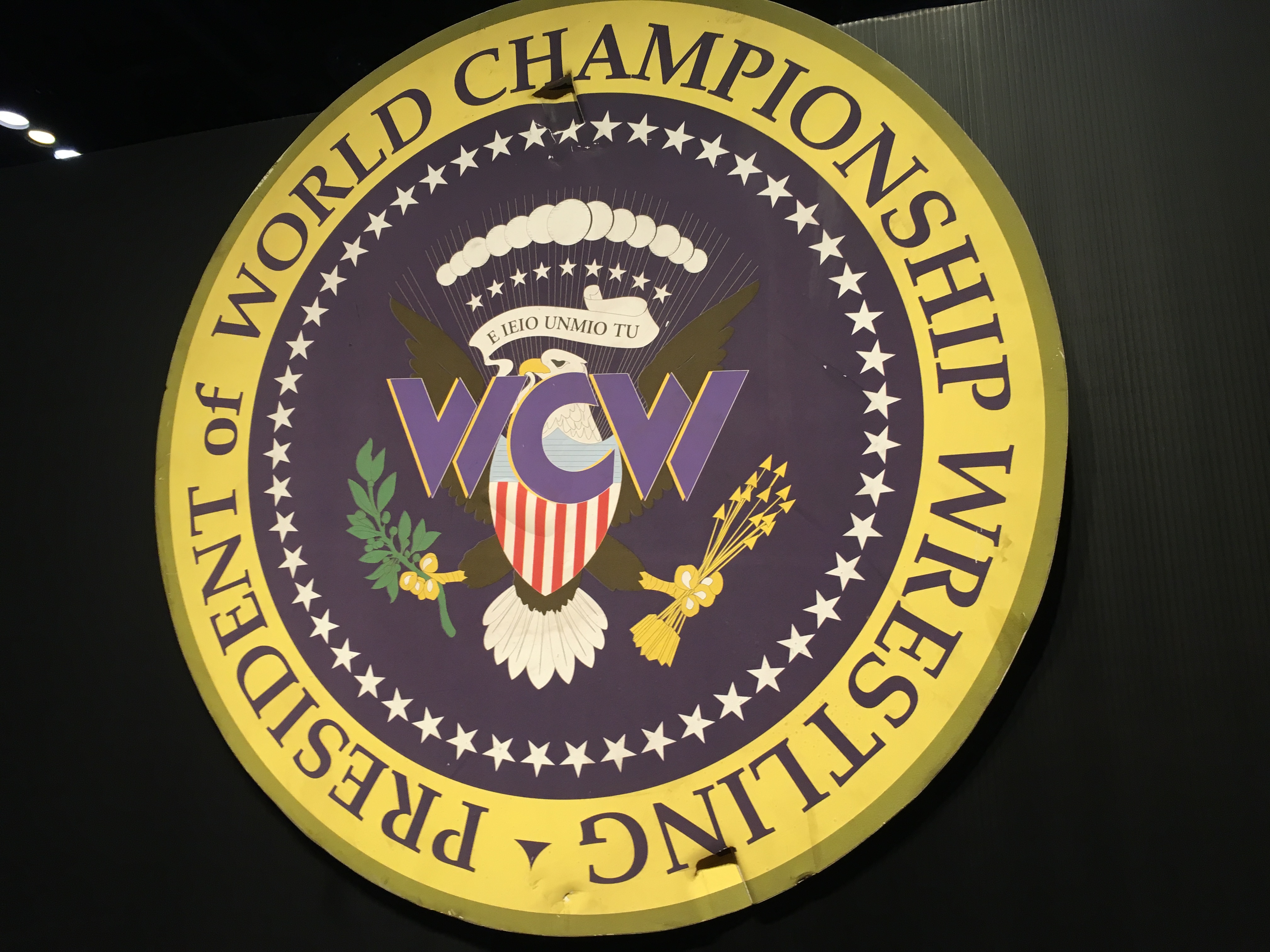 President Of WCW Logo
