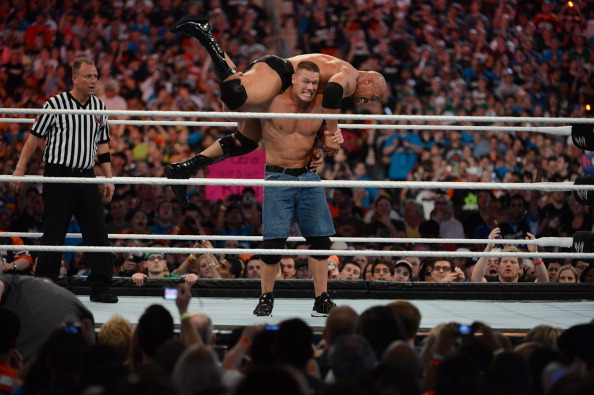 The Rock vs John Cena
