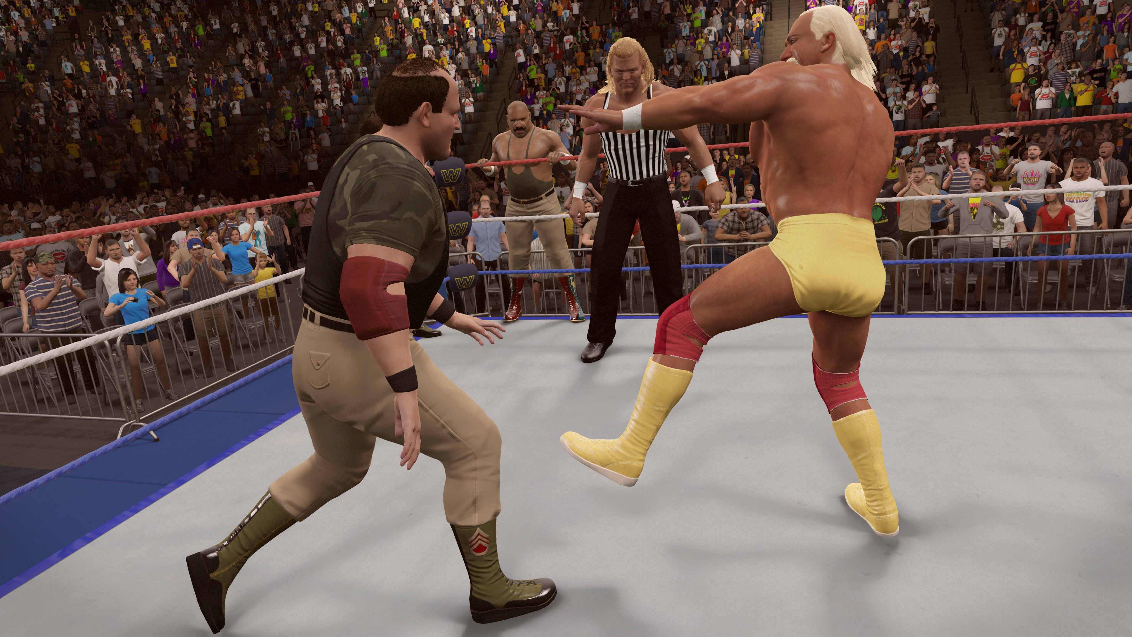 Hulk Hogan vs Sgt. Slaughter