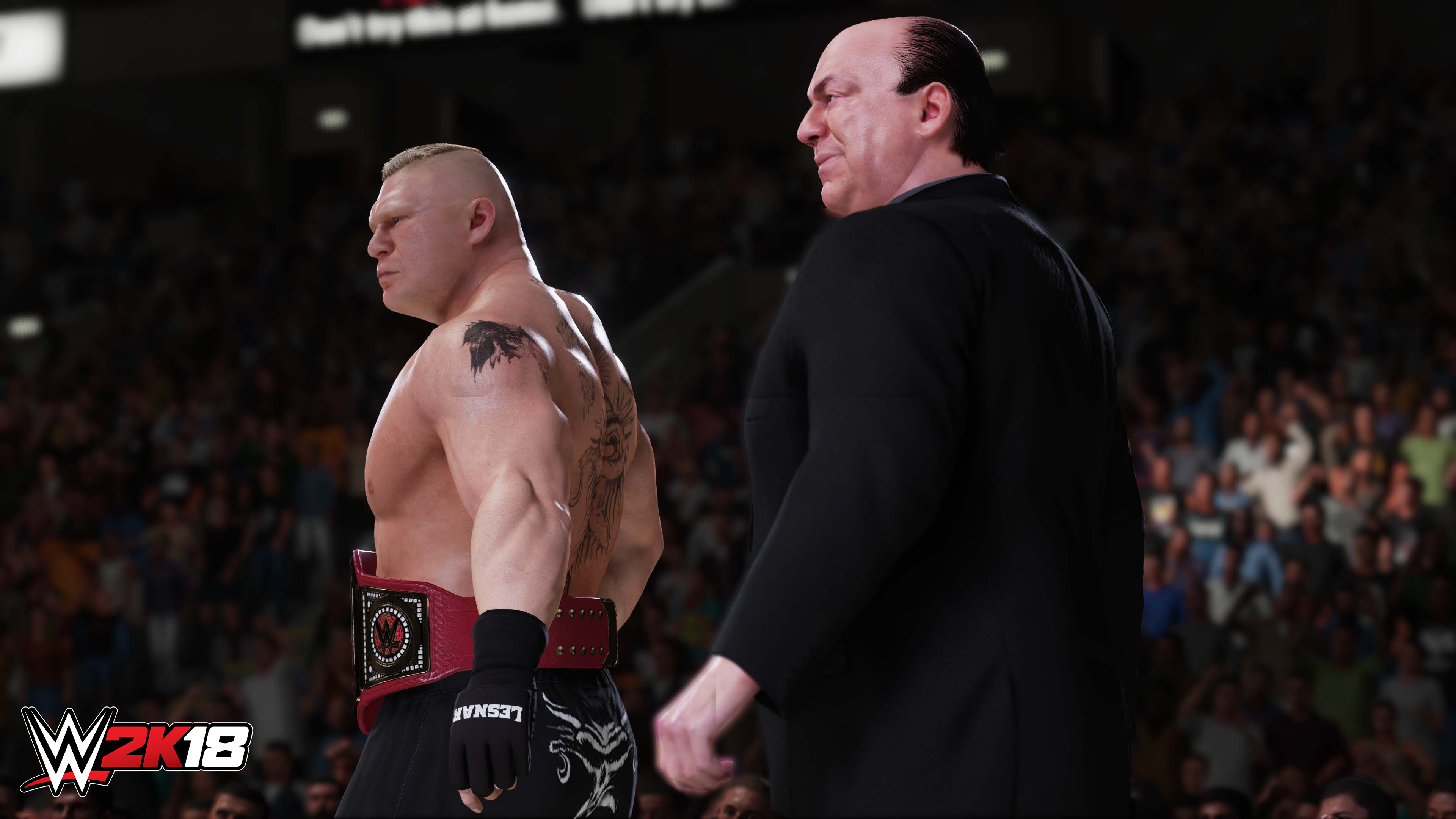 Brock Lesnar and Paul Heyman