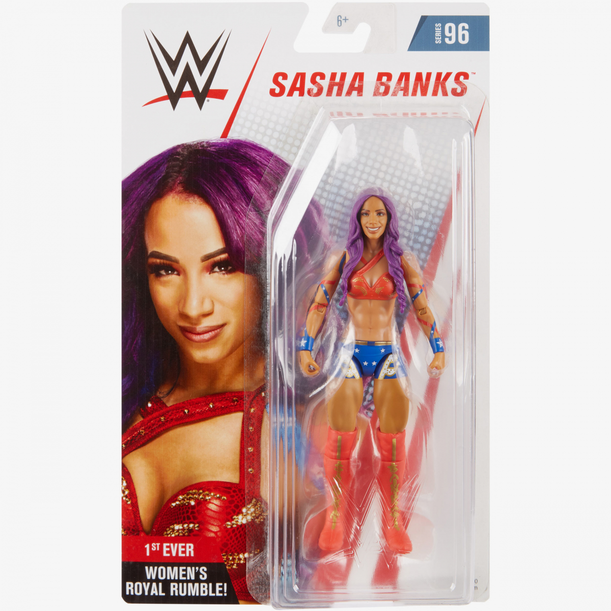 Sasha Banks Wwe Basic Series96 Figure E