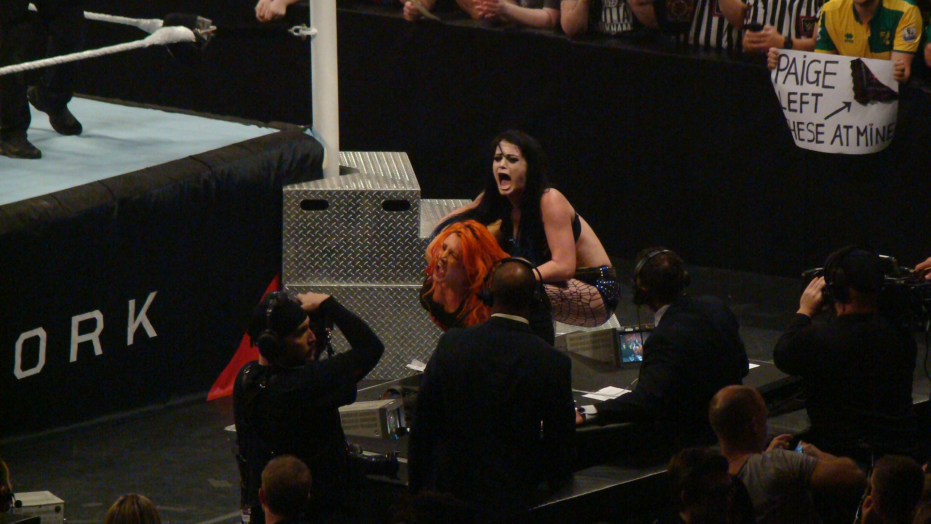 Paige and Becky Lynch