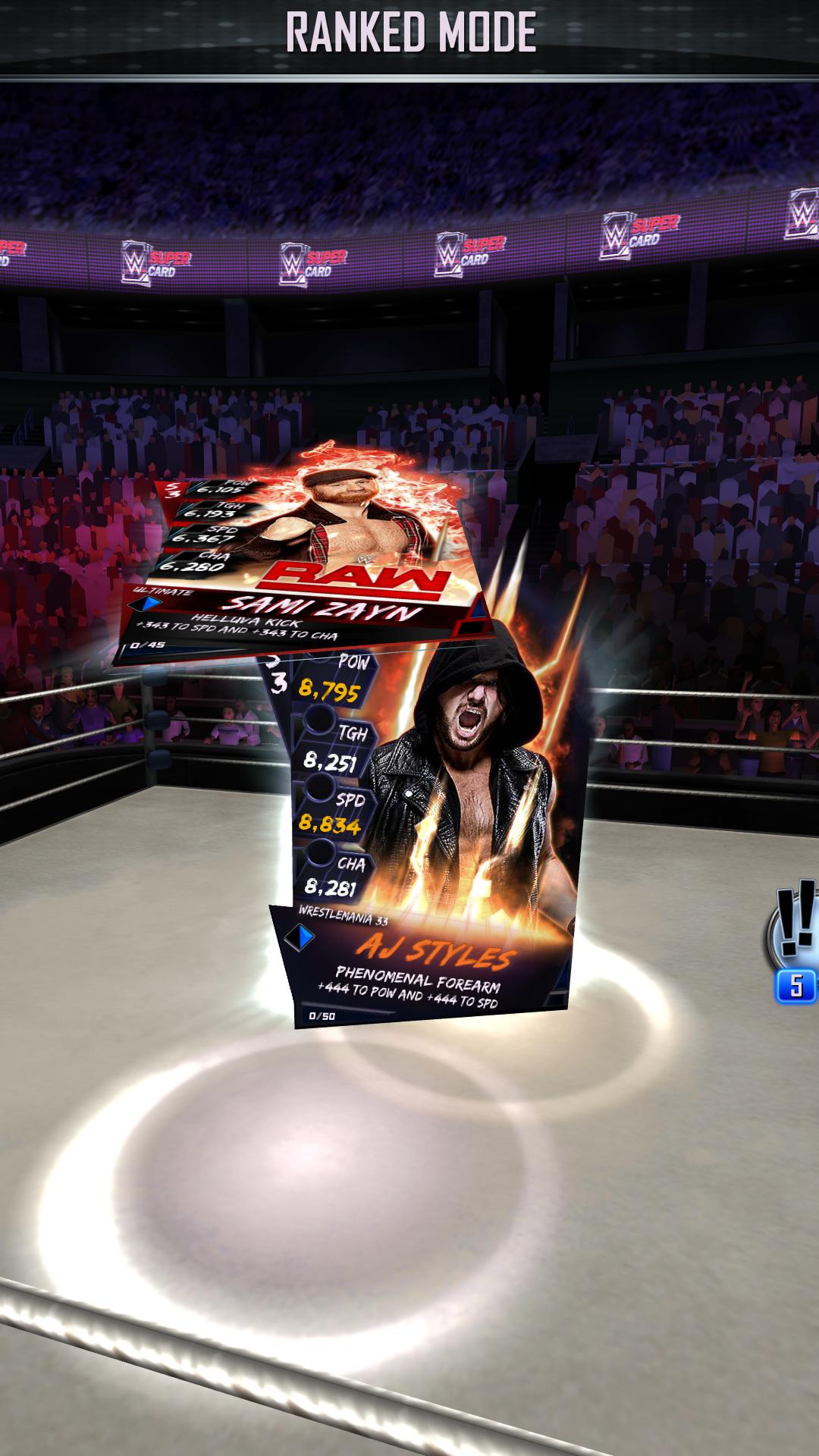 WWE Supercard Hall of Fame #1