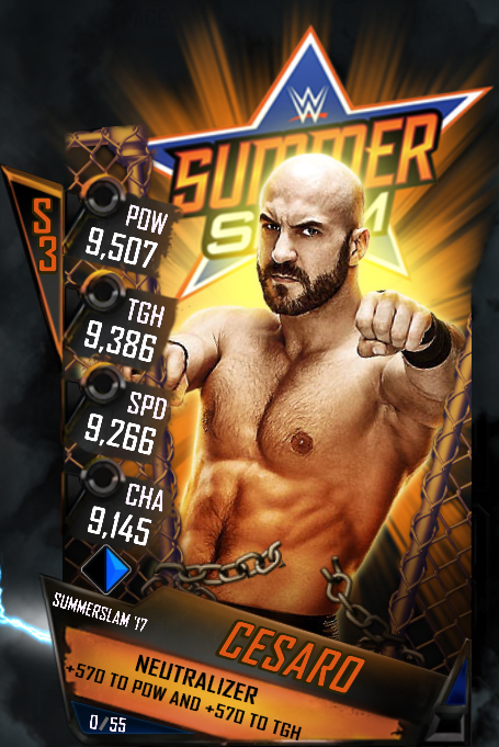 Summerslam Tier Cesaro