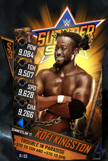 Summerslam Tier Kofi Kingston