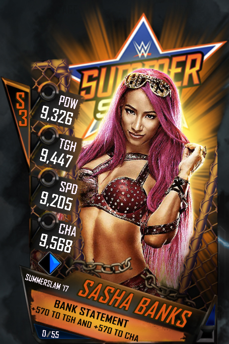 Summerslam Tier Sasha Banks