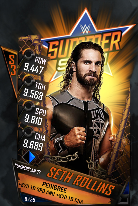 Summerslam Tier Seth Rollins