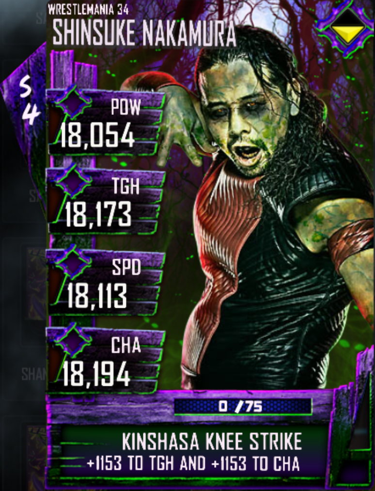 Wwe Supercard Halloween Shinsuke Nakamura