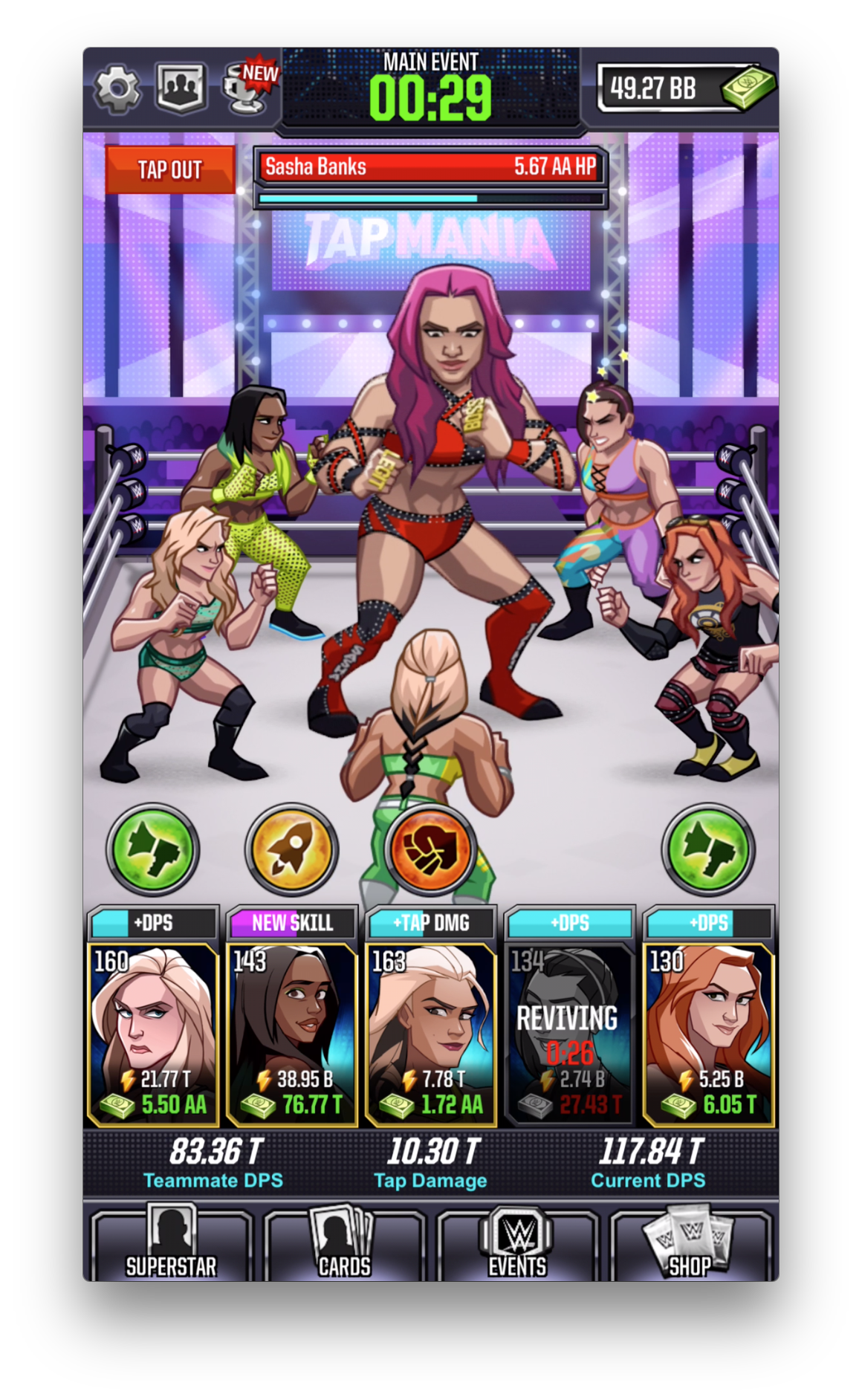 WWE Tap Mania #7